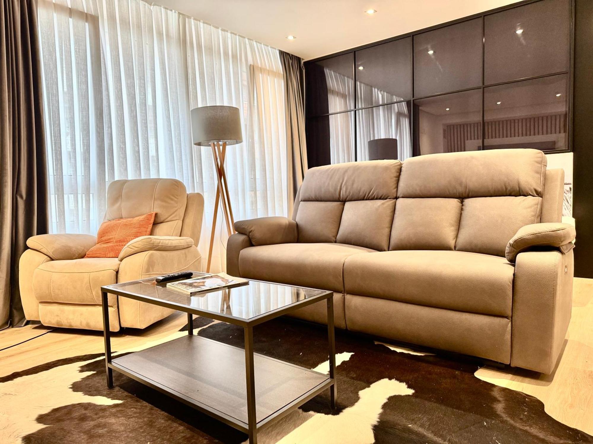 Small Lux Beachcity Close To The River,Metro And Parking Bilbao Eksteriør billede